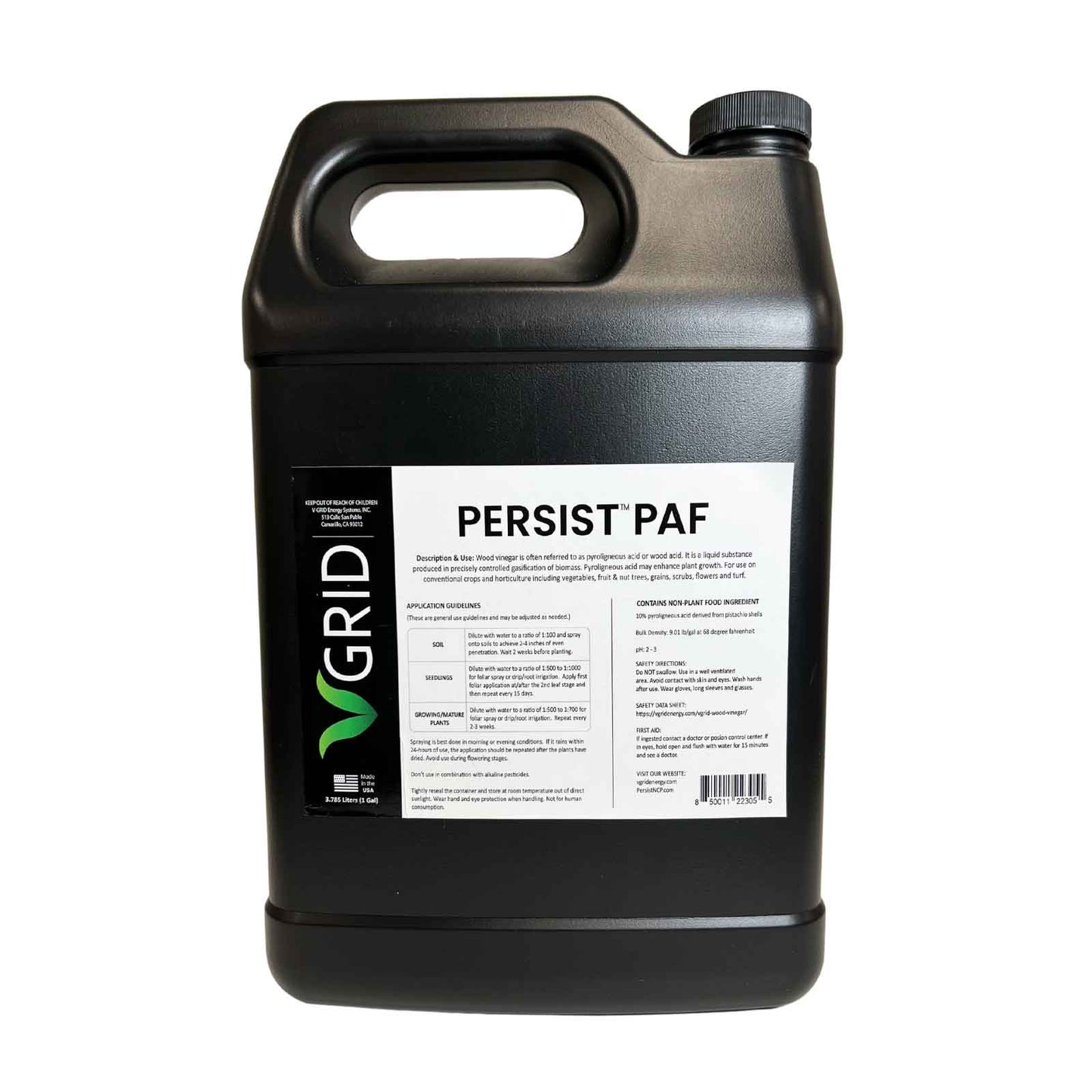 Persist PAF 1 Gal Soil Acidifier
